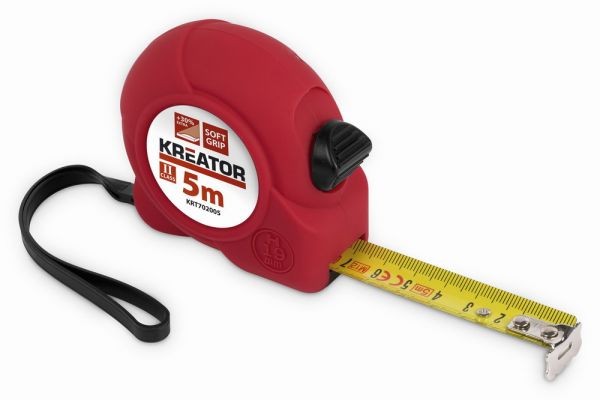 Meter zvinovací mäkčený úchop 5m