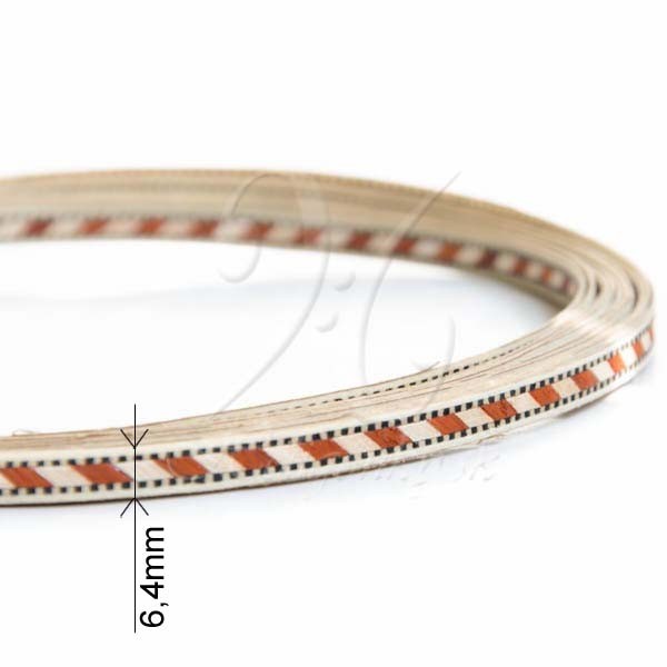 Drevená intarzia 6,4mm